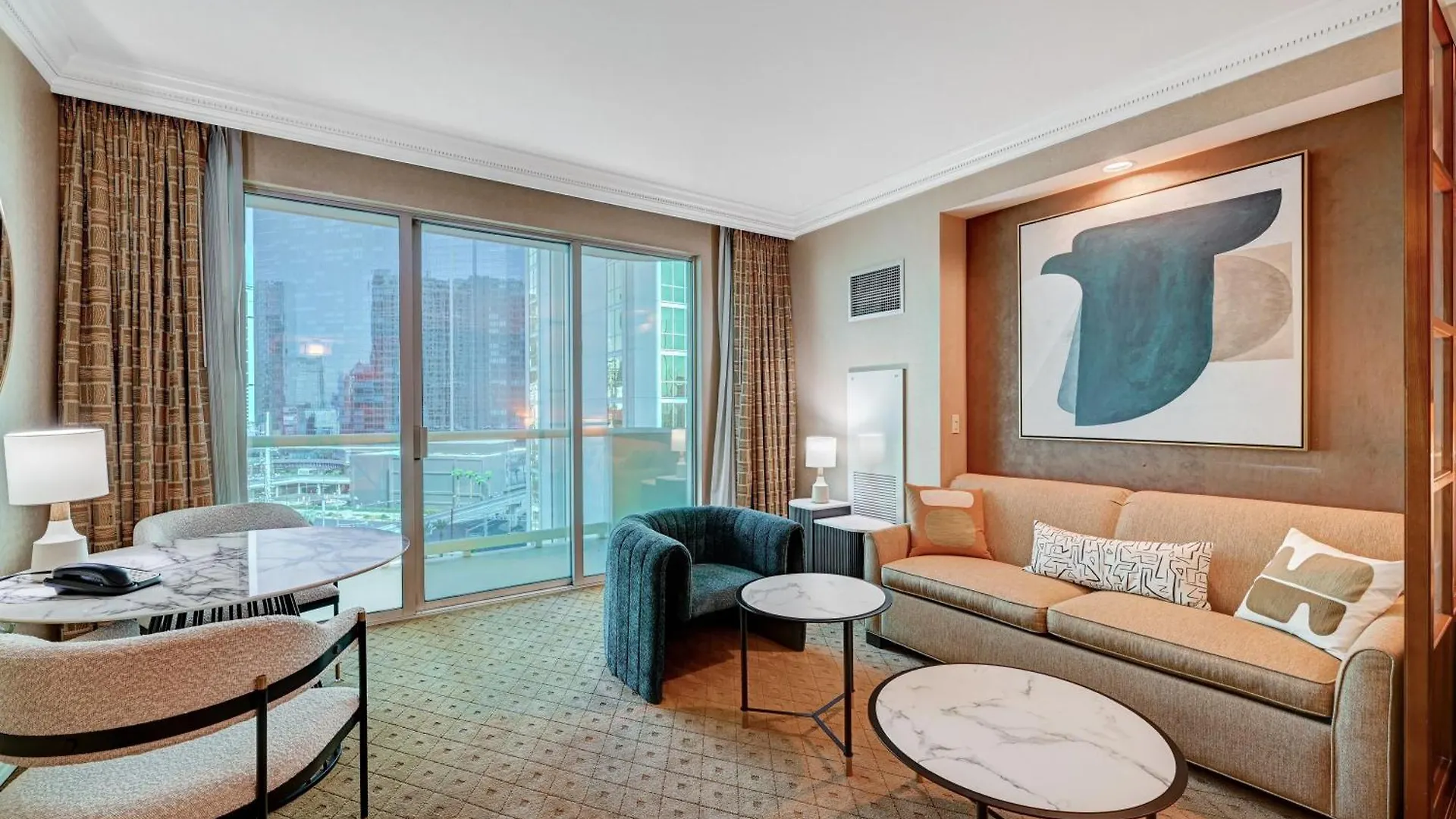 Апарт-отель Amethyst Studio Suite Mgm Signature Strip View Balcony Лас-Вегас