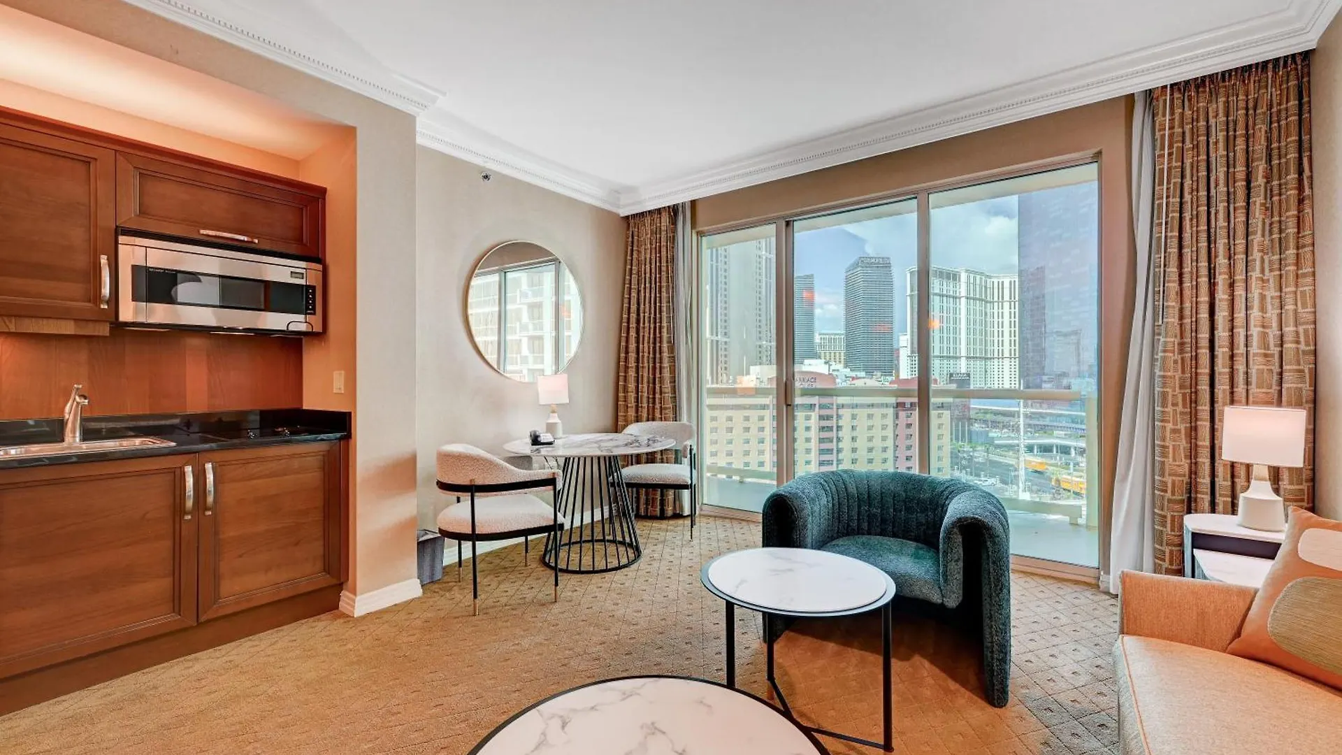 Amethyst Studio Suite Mgm Signature Strip View Balcony Лас-Вегас Апарт-отель