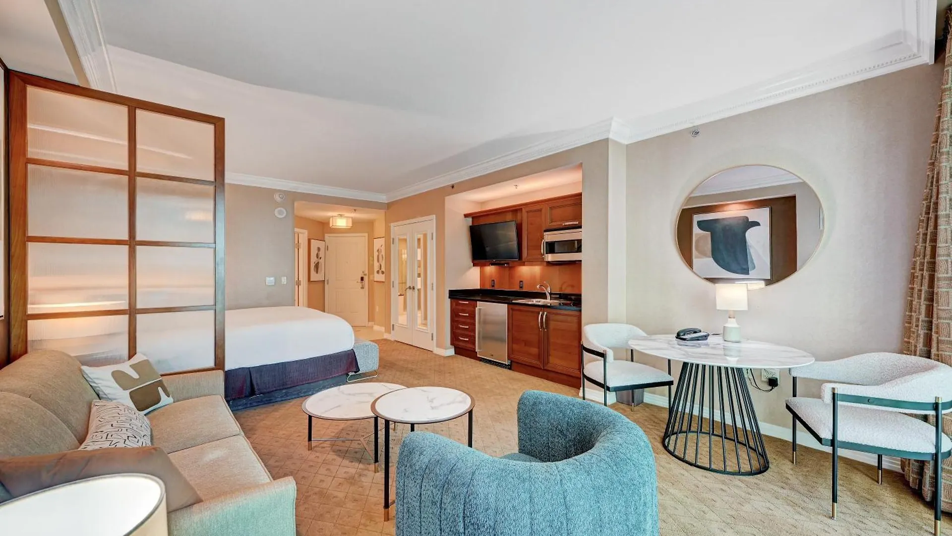 Amethyst Studio Suite Mgm Signature Strip View Balcony Лас-Вегас 0*,