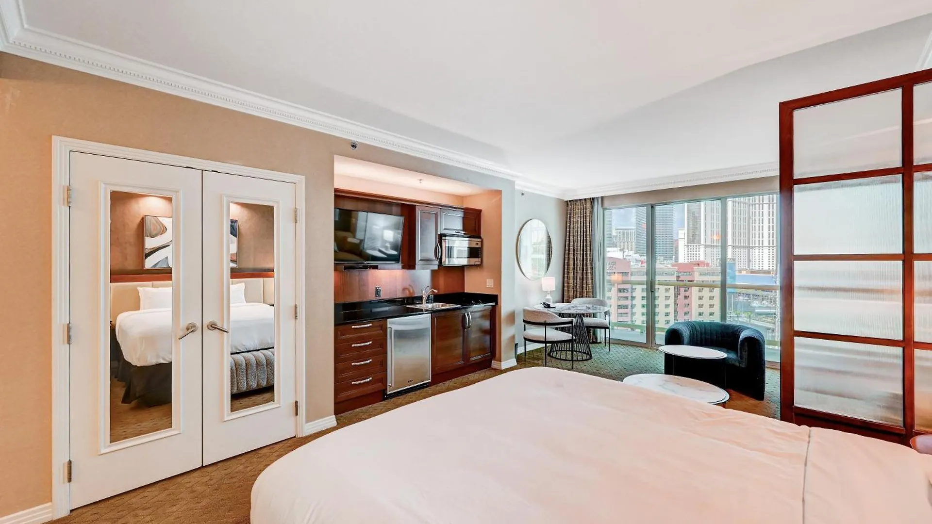 Amethyst Studio Suite Mgm Signature Strip View Balcony Лас-Вегас 0*,